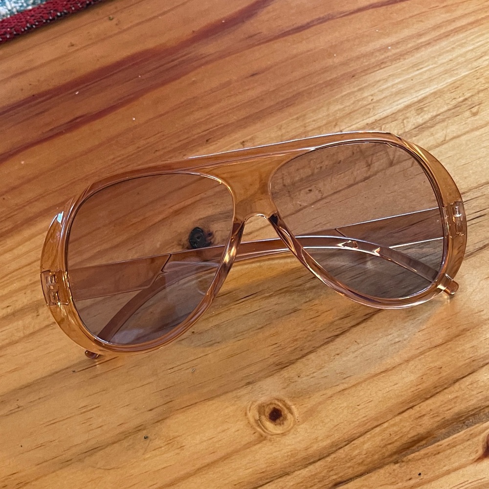 Vintage Brown Aviator Sunglasses
